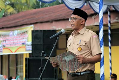 Pj Bupati Inhil Harap Anggota Pramuka Tanamkan Disiplin Diri, Hormati Orangtua dan Guru